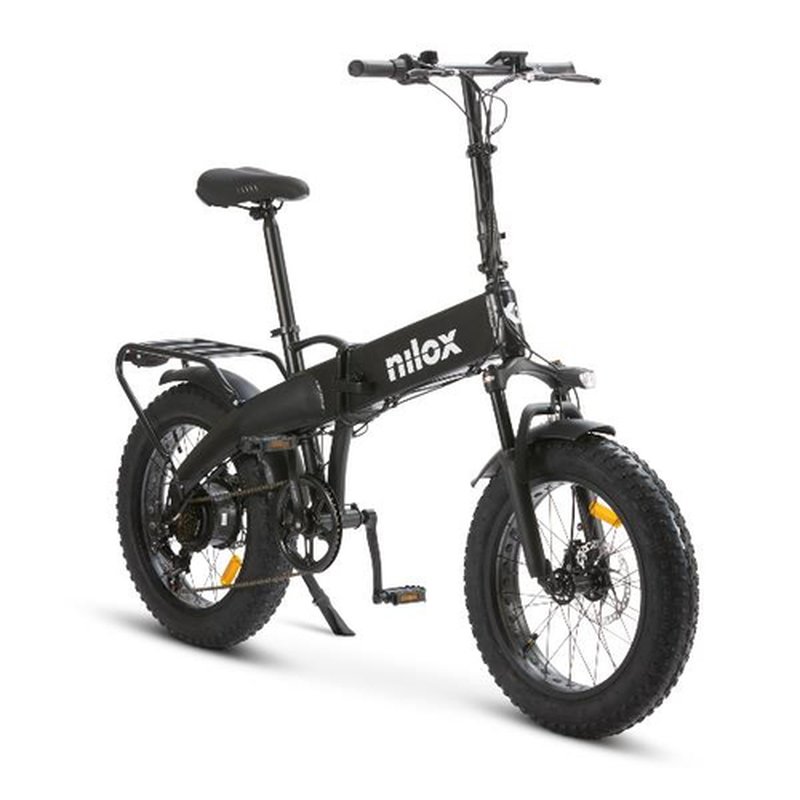 Nilox NXEBX10BK bicicleta eléctrica Negro Aluminio, Acero 50,8 cm (20") 30,5 kg Litio