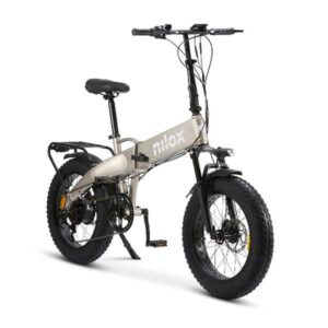 Nilox NXEBX10GR bicicleta eléctrica Gris Aluminio 50,8 cm (20") 30,5 kg Litio