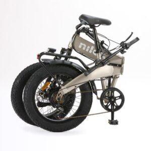 Nilox NXEBX10GR bicicleta eléctrica Gris Aluminio 50,8 cm (20") 30,5 kg Litio