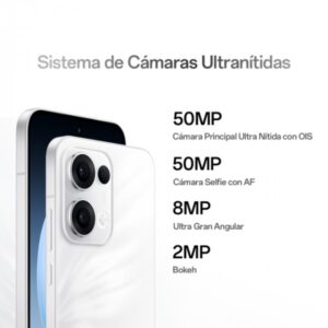 OPPO 13 5G 16,7 cm (6.59") SIM doble Android 15 USB Tipo C 12 GB 256 GB 5600 mAh Blanco