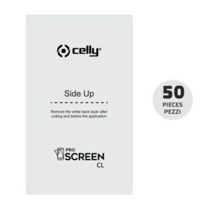 Celly Pro Screen Protector de pantalla Universal 50 pieza(s)