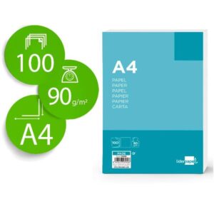 PAPEL A4 90G/M2 LISO 100H