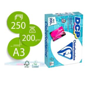 PAPEL CLAIREFONTAINE A3 200GR 25