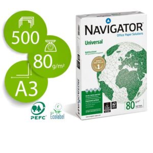 PAPEL FOTOCOPIADORA NAVIGATOR DI | PACK 20 UNIDADES
