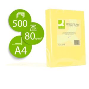 PAPEL Q-CONNECT A4 80GR AMARIL 5