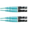 PATCH LC-LC DUPLEX OM4 AQUA 1M