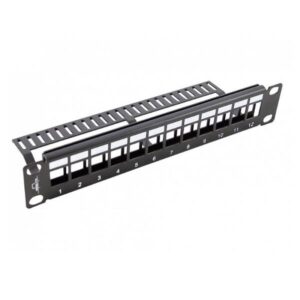 PATCH PANEL 12 PUERTOS 10 KEYSTONE