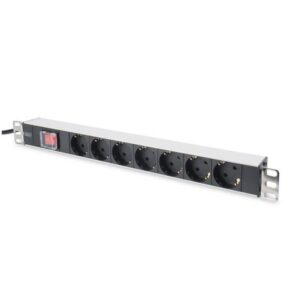 PDU 7 SCHUKO 19 1U LIGHT SWITC