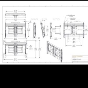 PFW6851/MountSyst tilting pivot 42 a 70'