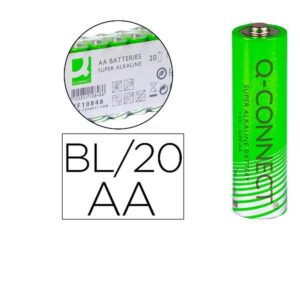 PILA Q-CONNECT ALCALINA AA 20U