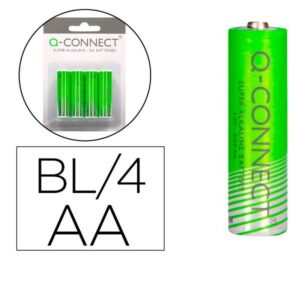 PILA Q-CONNECT ALCALINA AA BLIST