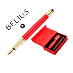PLUMA Y ESTUCHE CUERO BELIUS PAS