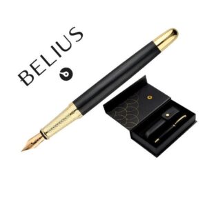 PLUMA Y ESTUCHE CUERO BELIUS PAS