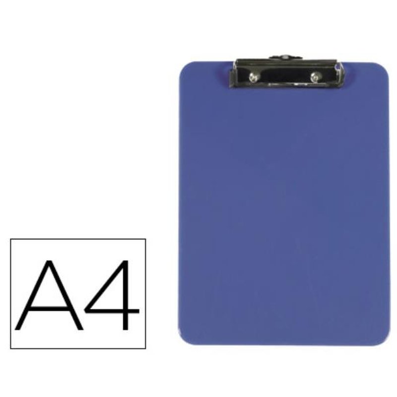 PORTANOTAS Q-CONNECT A4 AZUL 3MM PORTANOTAS Q-CONNECT A4 AZUL 3MM