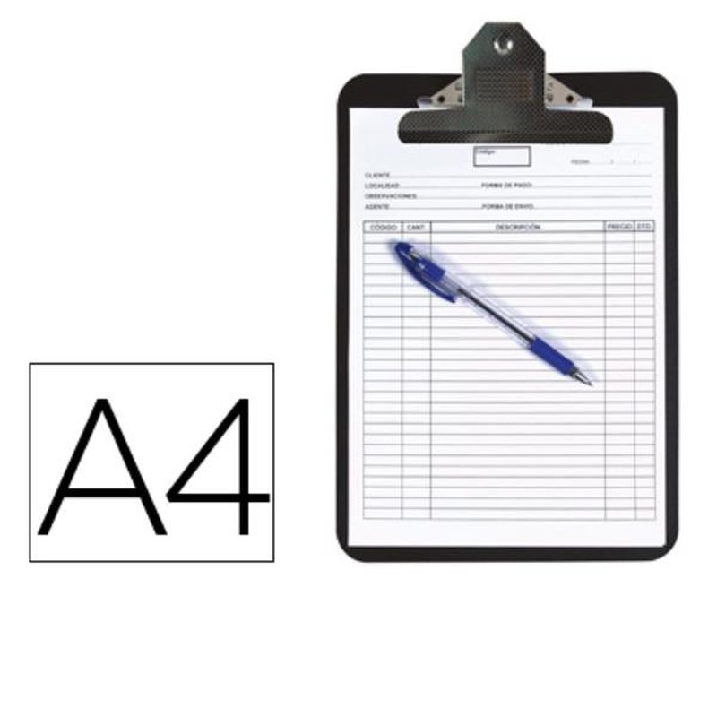 PORTANOTAS Q-CONNECT POL NEG A4 PORTANOTAS Q-CONNECT POL NEG A4