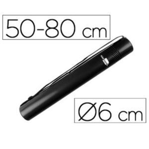 PORTAPLANOS 6CM EXT HASTA 80 NEG