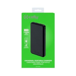 Celly PBE10000 Ión de litio 10000 mAh Negro