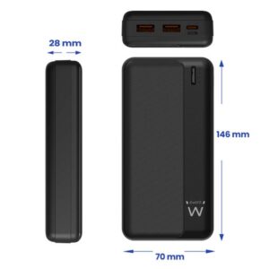 Ewent POWER BANK 20000mAh PD 22.5W Ewent POWER BANK 20000mAh PD 22.5W