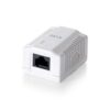 Equip 235211 toma de corriente RJ-45 Blanco