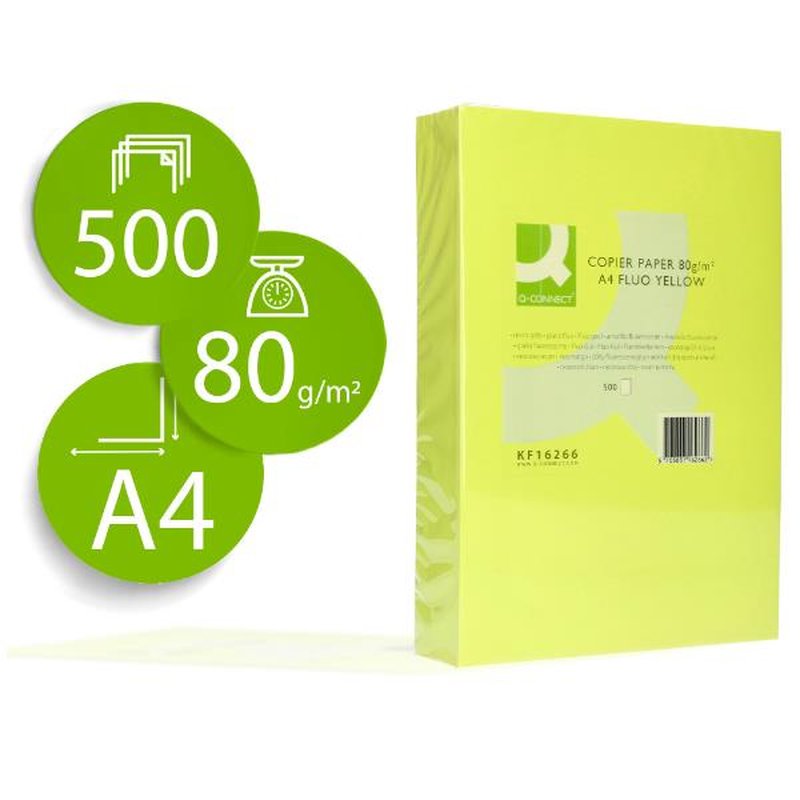 P Q-CONNECT A4 80GR AM NEON 500H P Q-CONNECT A4 80GR AM NEON 500H