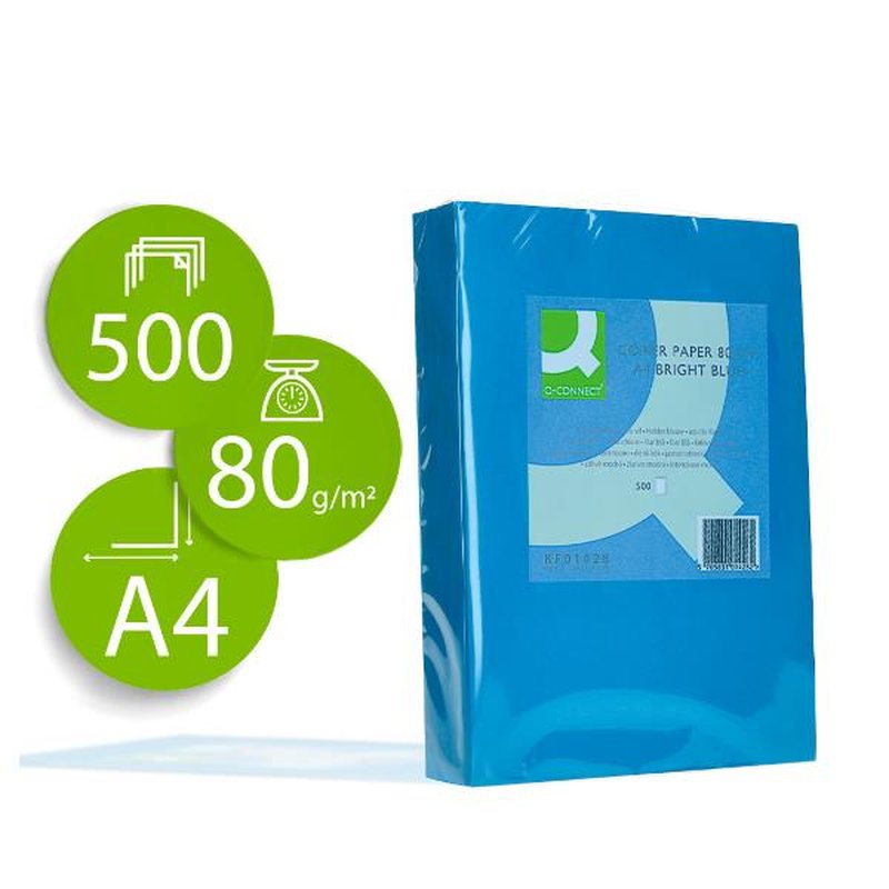 P Q-CONNECT A4 80GR AZ INTENSO 5 P Q-CONNECT A4 80GR AZ INTENSO 5