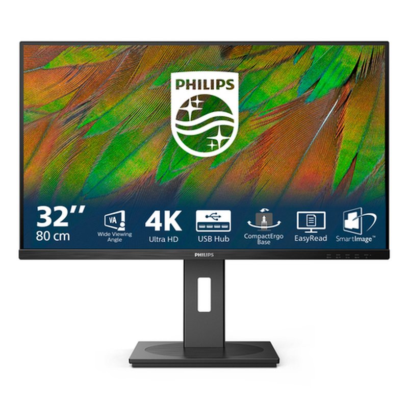Philips 3000 series 32B1N3800/00 pantalla para PC 81,3 cm (32") 3840 x 2160 Pixeles 4K Ultra HD LCD Negro - Imagen 8
