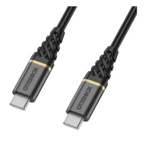 CABLE OTTERBOX USB-C MACHO / USB-C MACHO 2M PREMIUM BLACK