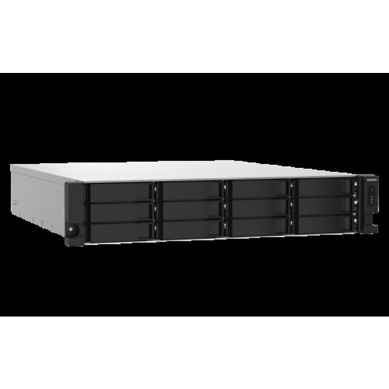 QNAP TS-1232PXU-RP NAS Bastidor (2U) Ethernet Negro AL324 - Imagen 3