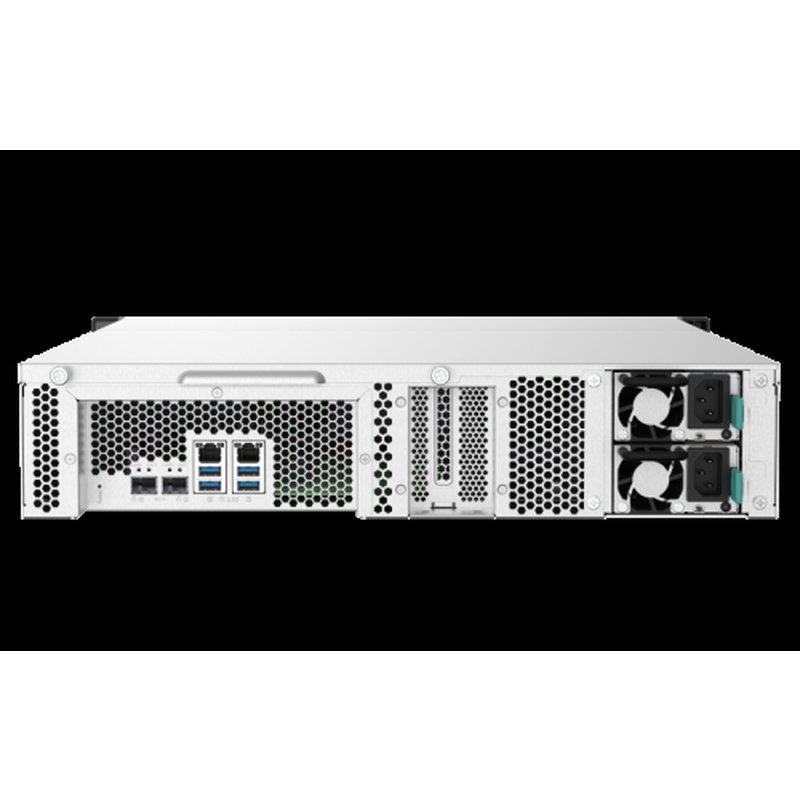 QNAP TS-1232PXU-RP NAS Bastidor (2U) Ethernet Negro AL324 - Imagen 6