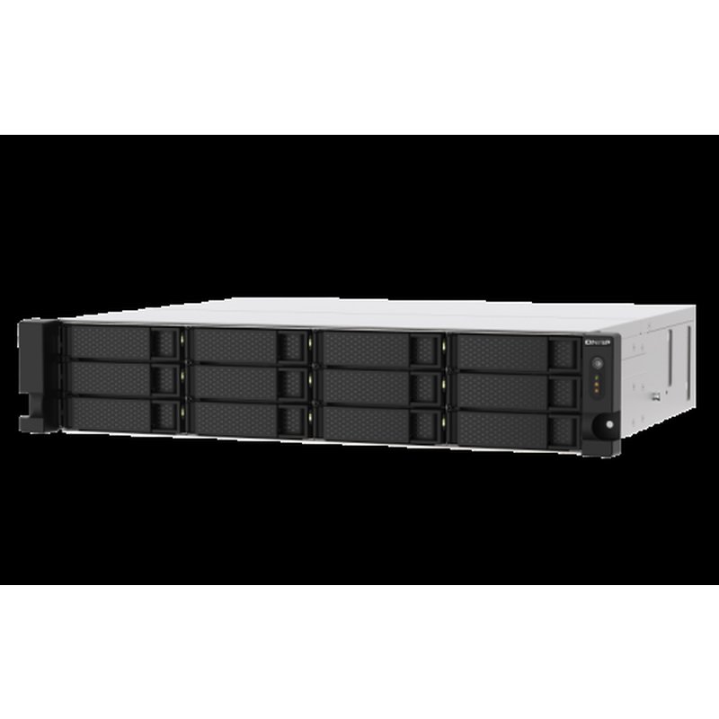 QNAP TS-1273AU-RP-8G servidor de almacenamiento NAS Bastidor (2U) Ethernet Aluminio, Negro V1500B - Imagen 5