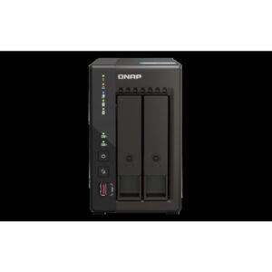 QNAP TS-253E NAS Torre Ethernet Negro J6412