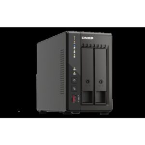 QNAP TS-253E NAS Torre Ethernet Negro J6412