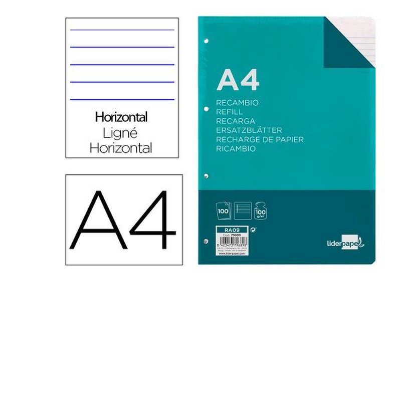 REC A4 100H 100 G/M2 RAYADO HMG REC A4 100H 100 G/M2 RAYADO HMG