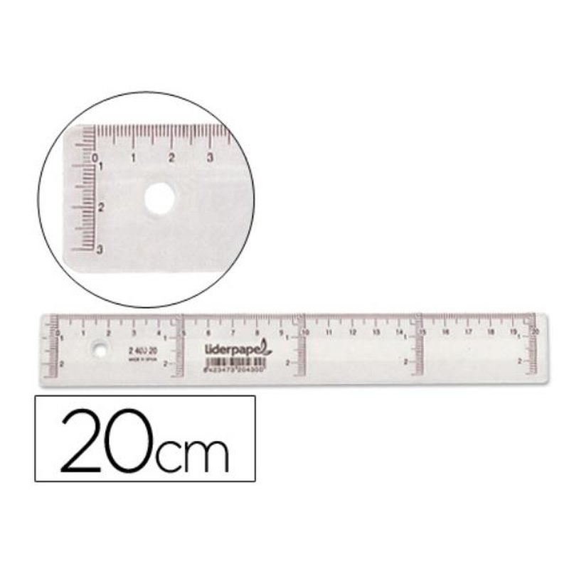 REGLA PLASTICO CRISTAL 30 CM REGLA PLASTICO CRISTAL 30 CM