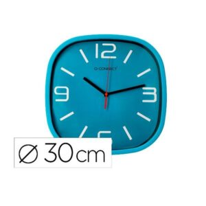 RELOJ Q-CONNECT DE PARED DE PLAS