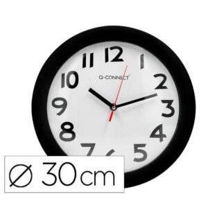 RELOJ Q-CONNECT PARED R30C ARCO