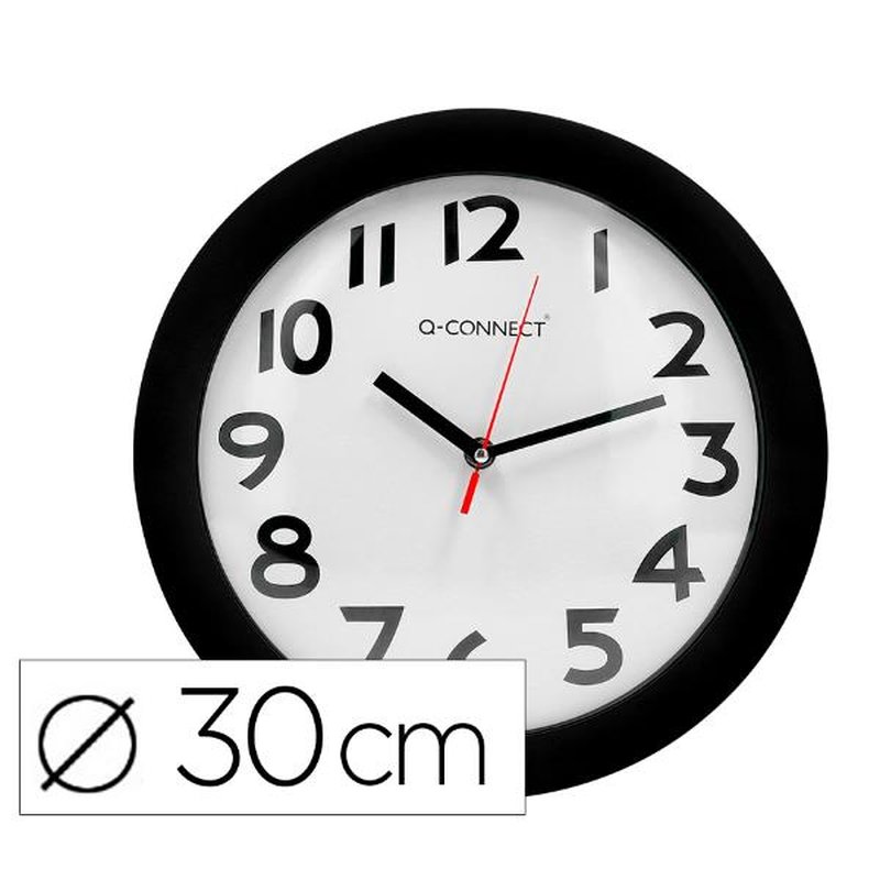 RELOJ Q-CONNECT PARED R30C ARCO RELOJ Q-CONNECT PARED R30C ARCO