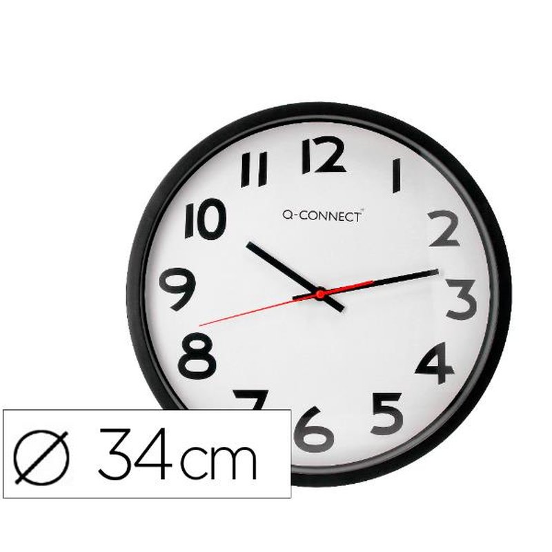 RELOJ Q-CONNECT PARED R34C ARCO RELOJ Q-CONNECT PARED R34C ARCO