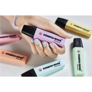 STABILO BOSS ORIGINAL marcador 15 pieza(s) Punta de cincel Multicolor