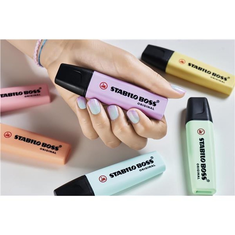 STABILO BOSS ORIGINAL marcador 15 pieza(s) Punta de cincel Multicolor STABILO BOSS ORIGINAL marcador 15 pieza(s) Punta de cincel Multicolor
