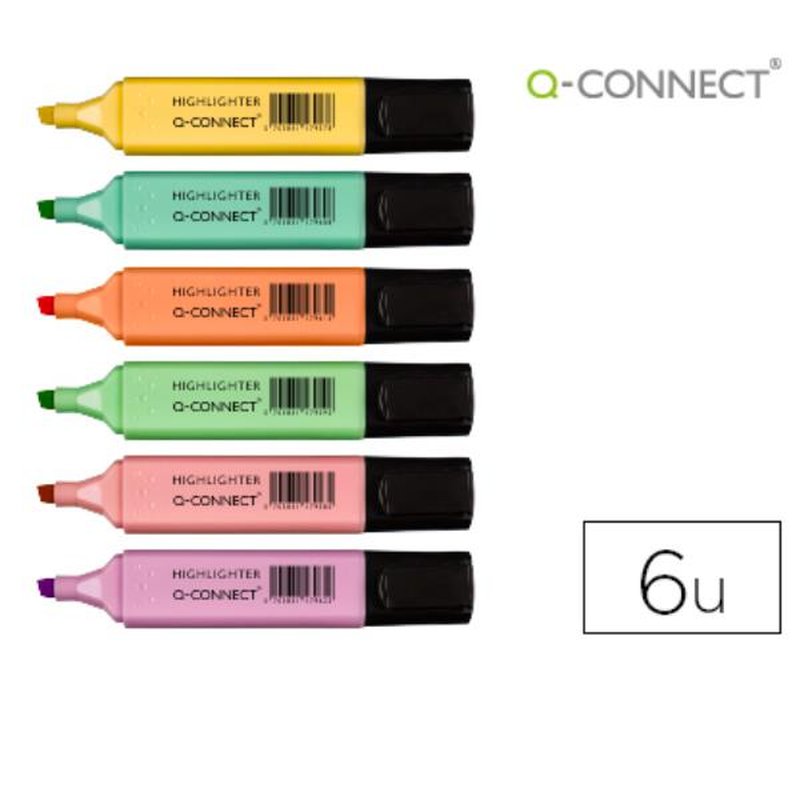 ROT Q-CONNECT FLUOR PASTEL P 6U ROT Q-CONNECT FLUOR PASTEL P 6U