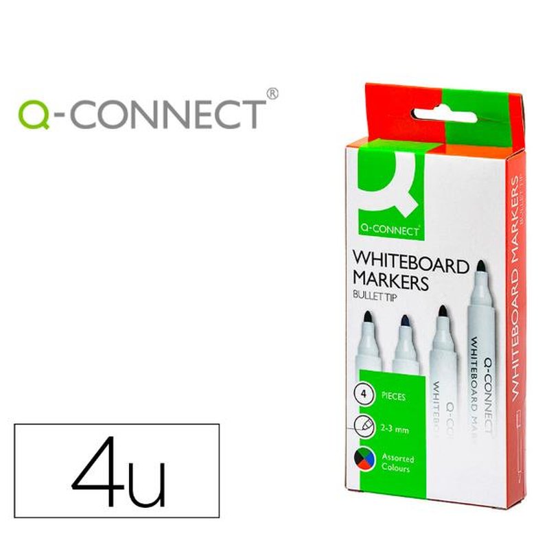 ROT Q-CONNECT PIZAR BLANCA 4 PR ROT Q-CONNECT PIZAR BLANCA 4 PR