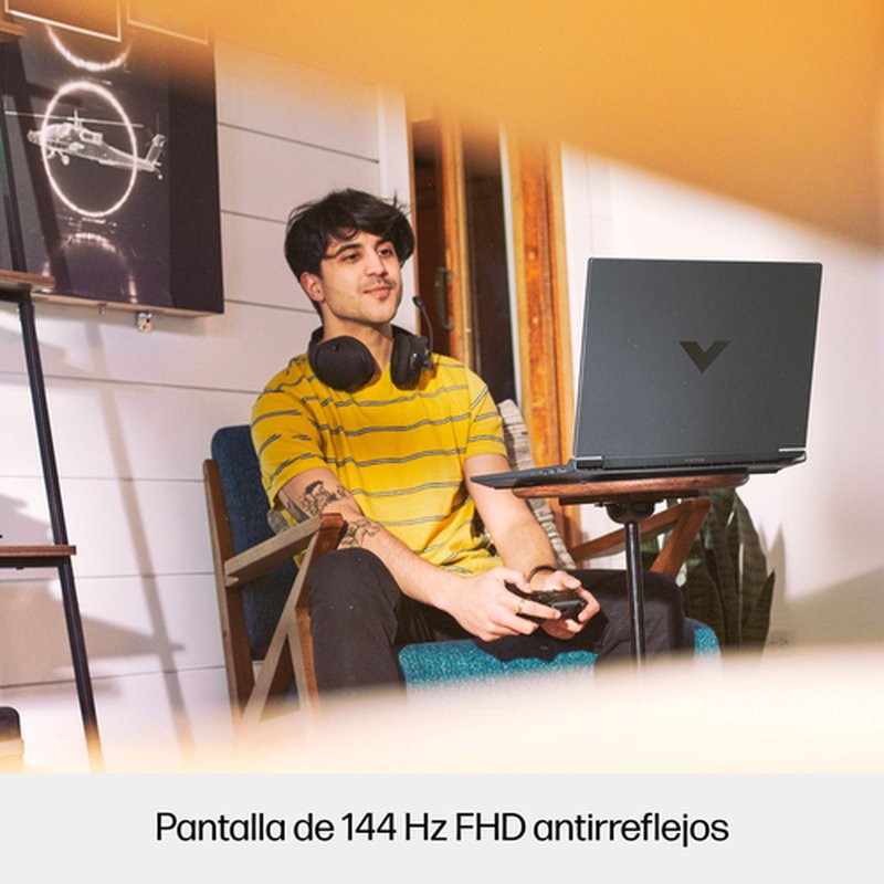 Reacondicionado | HP Victus Gaming 15-fa0052ns Intel® Core™ i5 i5-12450H Portátil 39,6 cm (15.6") Full HD 16 GB DDR4-SDRAM 512 GB SSD NVIDIA GeForce RTX 3050 Wi-Fi 6E (802.11ax) FreeDOS Negro - Imagen 8