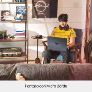 Reacondicionado | HP Victus Gaming 15-fa0052ns Intel® Core™ i5 i5-12450H Portátil 39,6 cm (15.6") Full HD 16 GB DDR4-SDRAM 512 GB SSD NVIDIA GeForce RTX 3050 Wi-Fi 6E (802.11ax) FreeDOS Negro