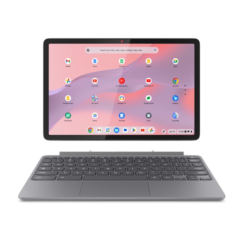 Reacondicionado | Lenovo Chromebook Duet 11M889 MediaTek Kompanio 838 27,8 cm (10.9") Pantalla táctil WUXGA 8 GB LPDDR4x-SDRAM 128 GB eMMC Wi-Fi 6 (802.11ax) ChromeOS Español Gris