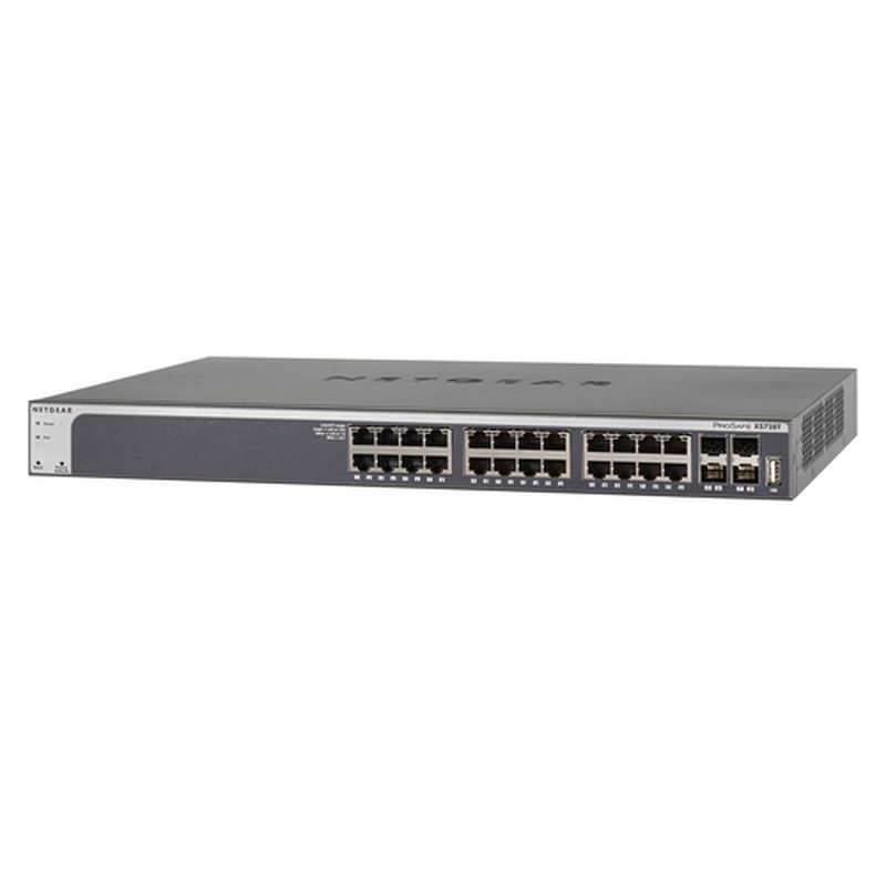 Reacondicionado | NETGEAR XS728T Gestionado L2+/L3 10G Ethernet (100/1000/10000) Negro Reacondicionado | NETGEAR XS728T Gestionado L2+/L3 10G Ethernet (100/1000/10000) Negro - Imagen 4