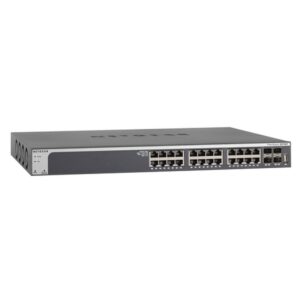 Reacondicionado | NETGEAR XS728T Gestionado L2+/L3 10G Ethernet (100/1000/10000) Negro Reacondicionado | NETGEAR XS728T Gestionado L2+/L3 10G Ethernet (100/1000/10000) Negro