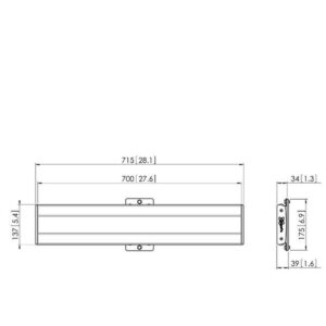 Reacondicionado | PFB 3407 Interface VESA horizontal 715