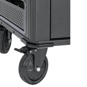 Reacondicionado | V7 Armario de carga - 30 dispositivos con USB-C PD precableados con corriente SCHUKO