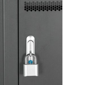 Reacondicionado | V7 Armario de carga - 30 dispositivos con USB-C PD precableados con corriente SCHUKO